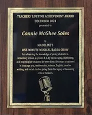 2024 Teachers Lifetime Achievement Award